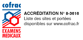 Accréditation COFRAC N° 8-3616