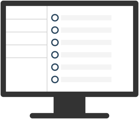 Prise de rendez-vous sur ordinateur